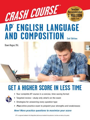 cover image of AP&#174; English Language & Composition Crash Course